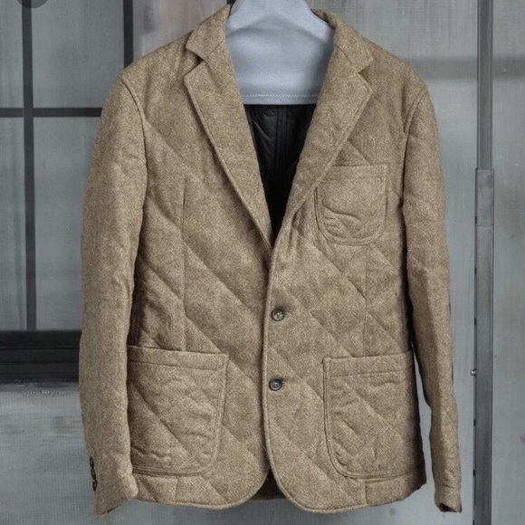 quilted wool jacket